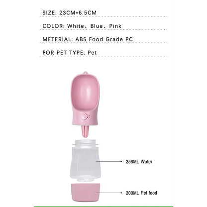 Portable Dog/Cat Food and Water